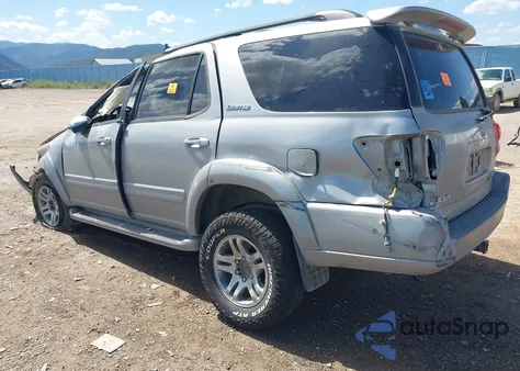 2007 Toyota Sequoia Limited V8 from USA, damaged, VIN 5TDBT48AX7S284281